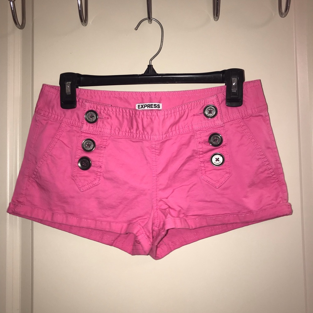 Express Pink Short Size 0